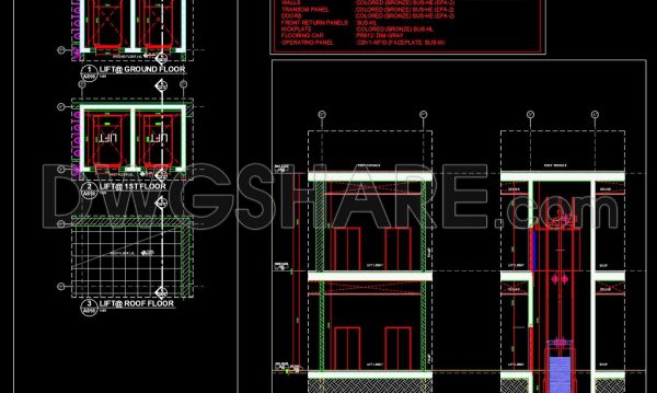 1 month ago
                

                
             192724. Shopping Mall Elevator Detail CAD Drawings DWG