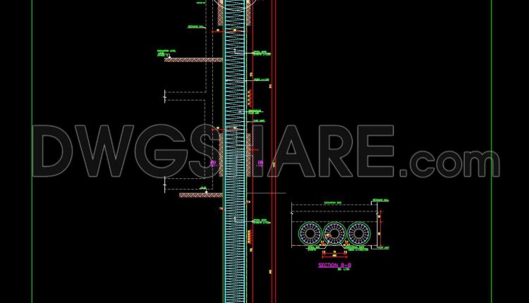 726.-shoring-pile-details-cad-drawings-free-download