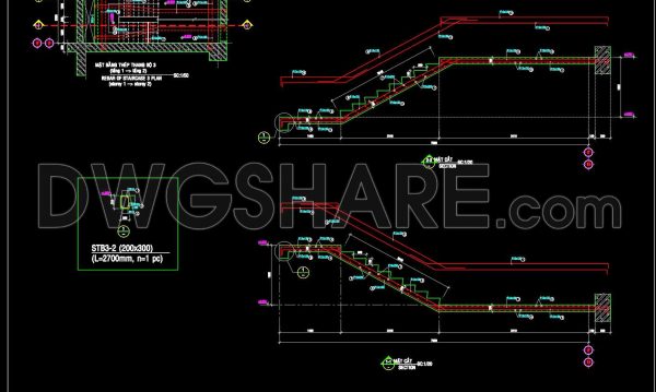 1 month ago
                

                
             281733. Concrete Staircase Reinforcement Details CAD Drawings DWG