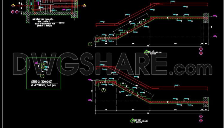 733.-concrete-staircase-reinforcement-details-cad-drawings-dwg