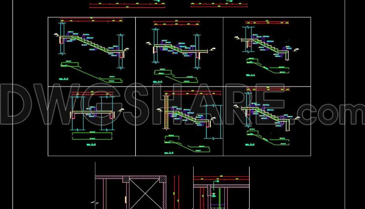734.-staircase-reinforcement-details-cad-drawings-dwg