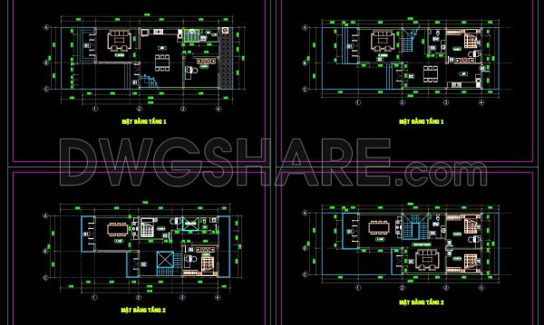 2 months ago
                

                
             286816. 2-Story House Architectural Design with Two Layout Options DWG