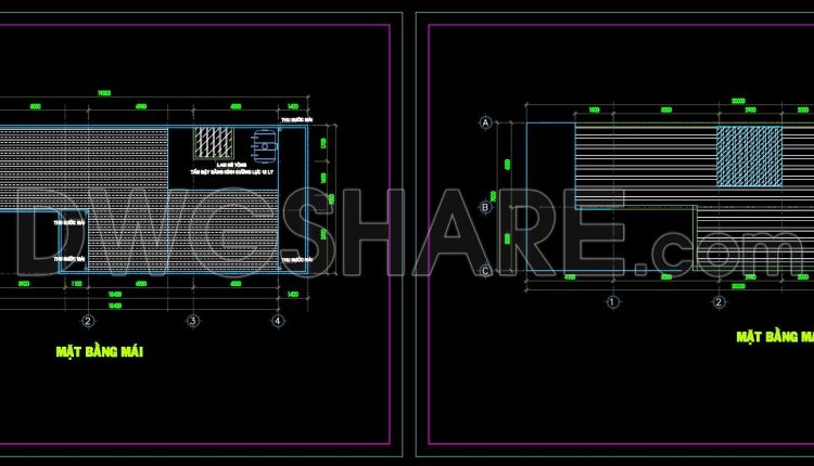 816. 2-Story House Architectural Design with Two Layout Options DWG (1)