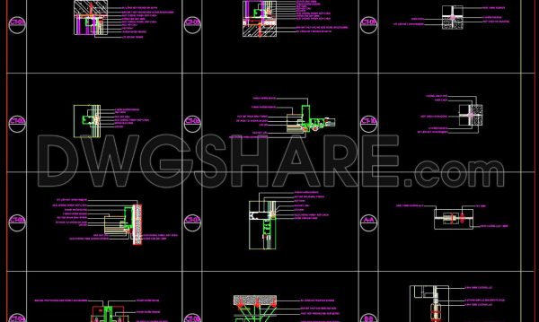 1 month ago
                

                
             267859. Curtain Wall Structural Connection CAD Details in AutoCAD DWG