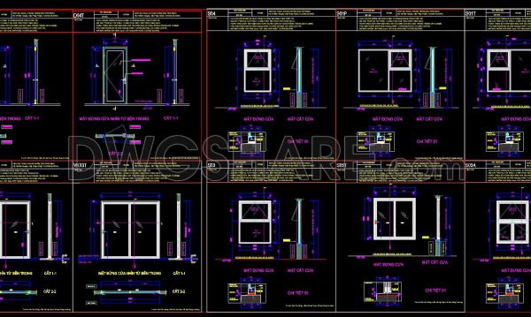 1 month ago
                

                
             452866. Aluminum Door and Window Construction Details DWG