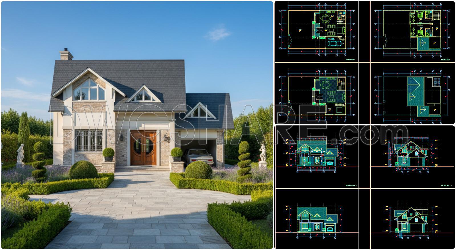 900.-free-cad-files-modern-2-story-villa-220m2-concept-design-1