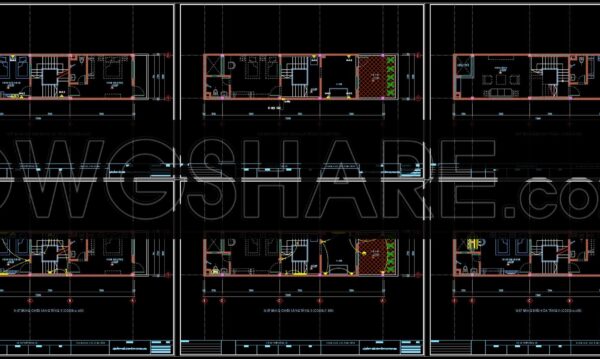 200. Complete Residential Electrical, Lighting And Communication System Cad Drawings Dwg (2)