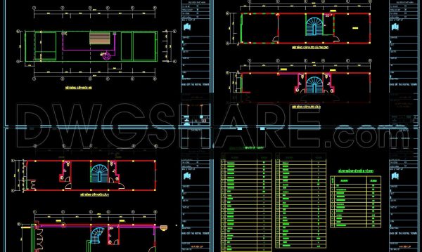 206.-5-story-house-water-supply-electrical-cad-drawings-dwg-1