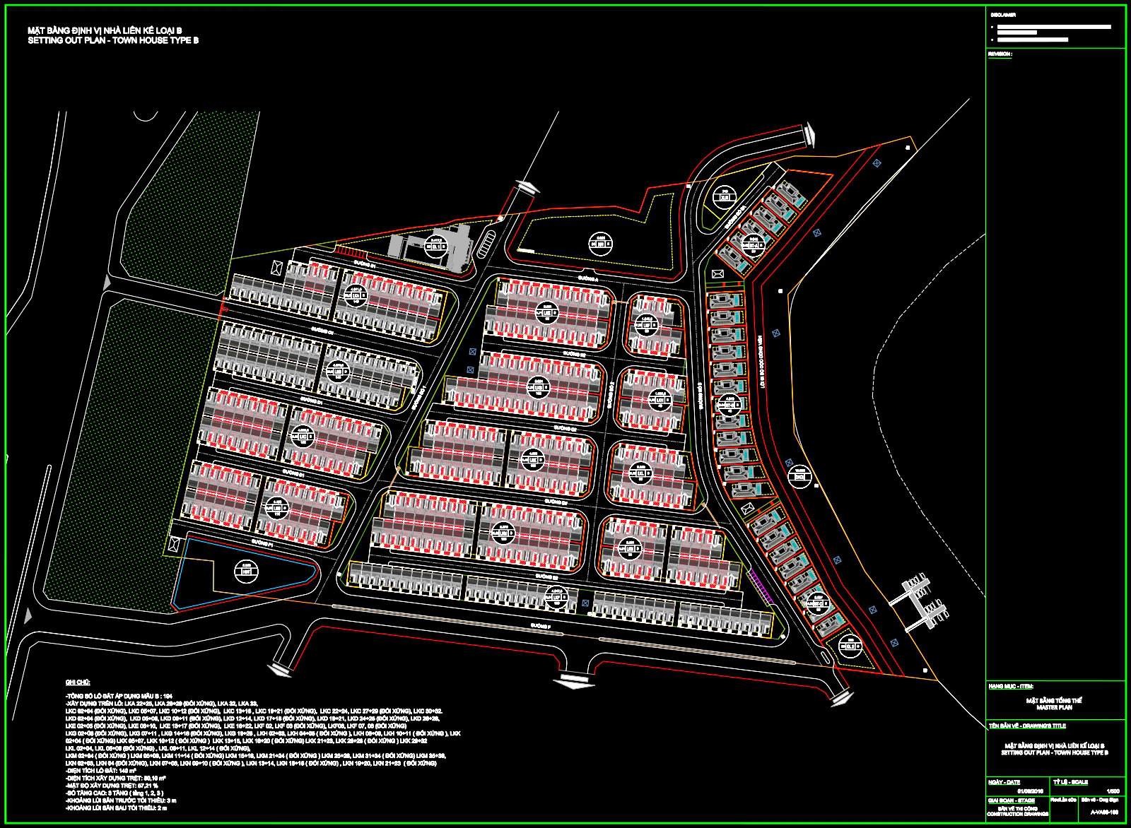 220. Townhouse Development Master Plan CAD Drawings (1)