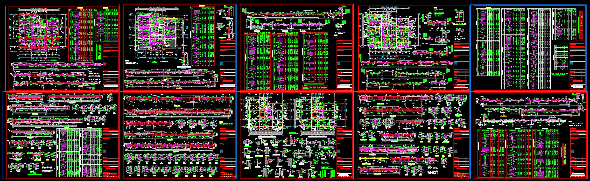 439. Download Complete Pile Foundation Structural CAD Drawings with Reinforcement Details (DWG) (3)