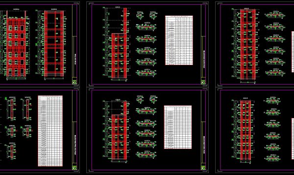 449.-download-reinforced-concrete-beam-reinforcement-cad-drawings-with-rebar-schedules-dwg