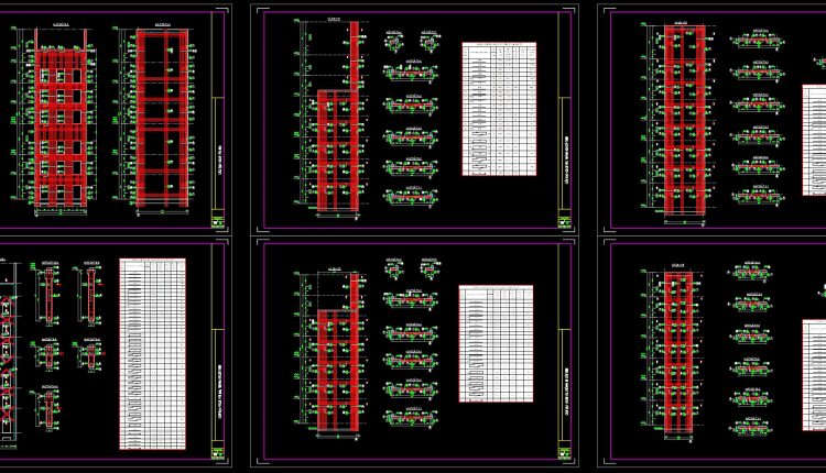 449.-download-reinforced-concrete-beam-reinforcement-cad-drawings-with-rebar-schedules-dwg