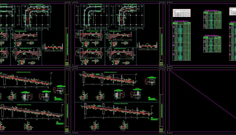 451.-download-reinforced-concrete-curved-beam-cad-drawings-with-reinforcement-details-bar-schedules