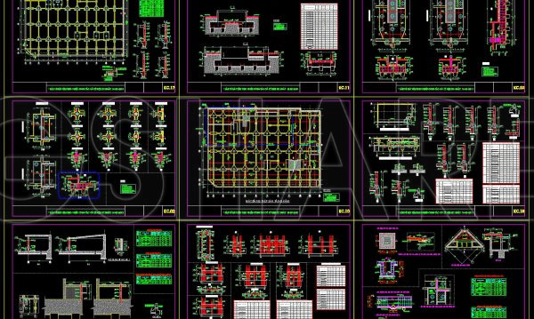 453. Download Bored Pile Foundation CAD Drawings (DWG)