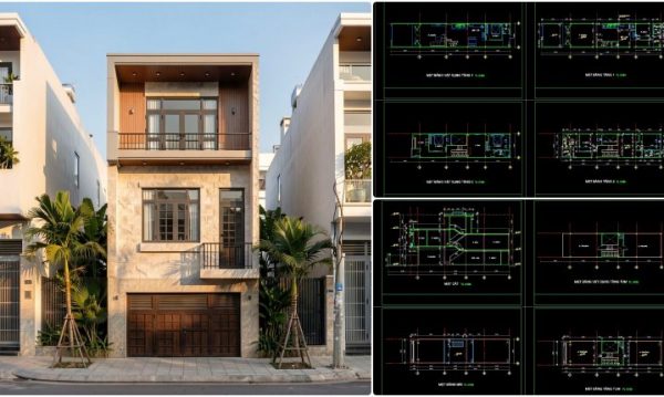 459.-5m-x-24.8m-3-story-townhouse-floor-plans-elevations-cad-dwg-1