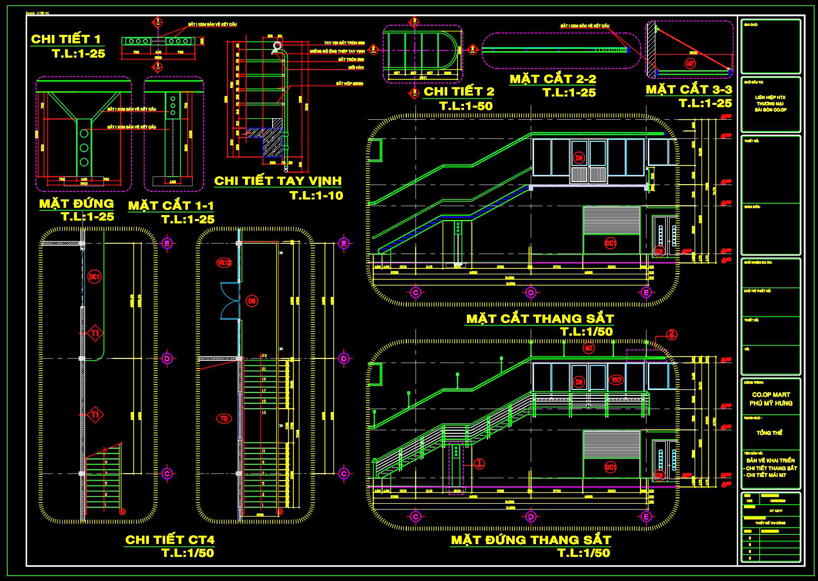 482. Download Commercial Steel Stair Plans, Sections and Construction Details CAD Drawings (1)