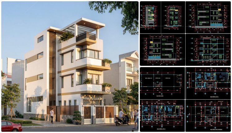509.-4-story-house-design-16m-x-6m-complete-floor-plans-elevations-cad-drawings-dwg-1