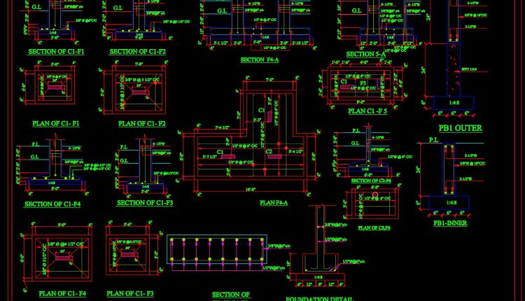 736.-stair-footing-plan-and-section-details-cad-drawings-dwg-1