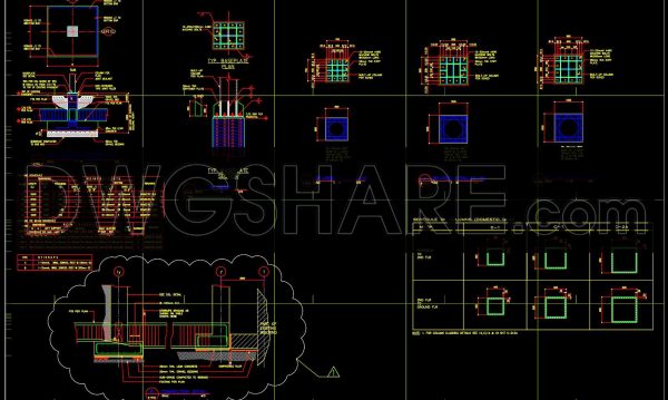 742.-steel-foundation-details-cad-drawing-free-download