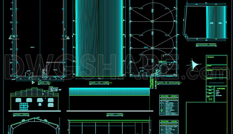 748.-storage-hangar-cad-drawings-layout-elevation-details