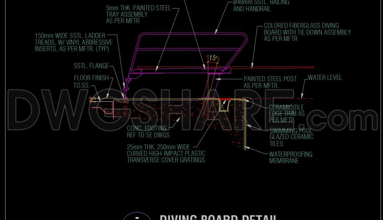750.-swimming-pool-diving-board-detail-free-autocad-dwg-drawing