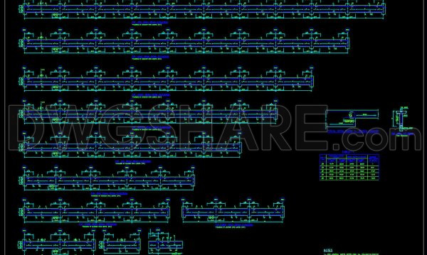 761.-professional-beam-reinforcement-cad-template-dwg-for-fast-drafting