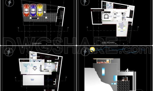 763.-download-the-cad-drawing-of-a-modern-house-project-on-the-mountain-edge-1