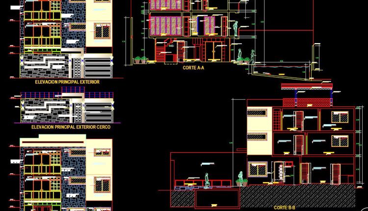 782.-download-autocad-dwg-drawings-of-a-multi-story-family-house-with-a-swimming-pool-4