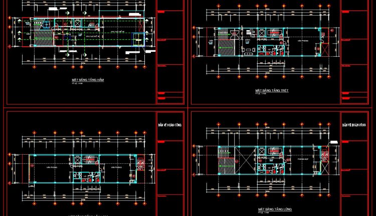841.-download-complete-office-building-as-built-architectural-cad-drawings-1