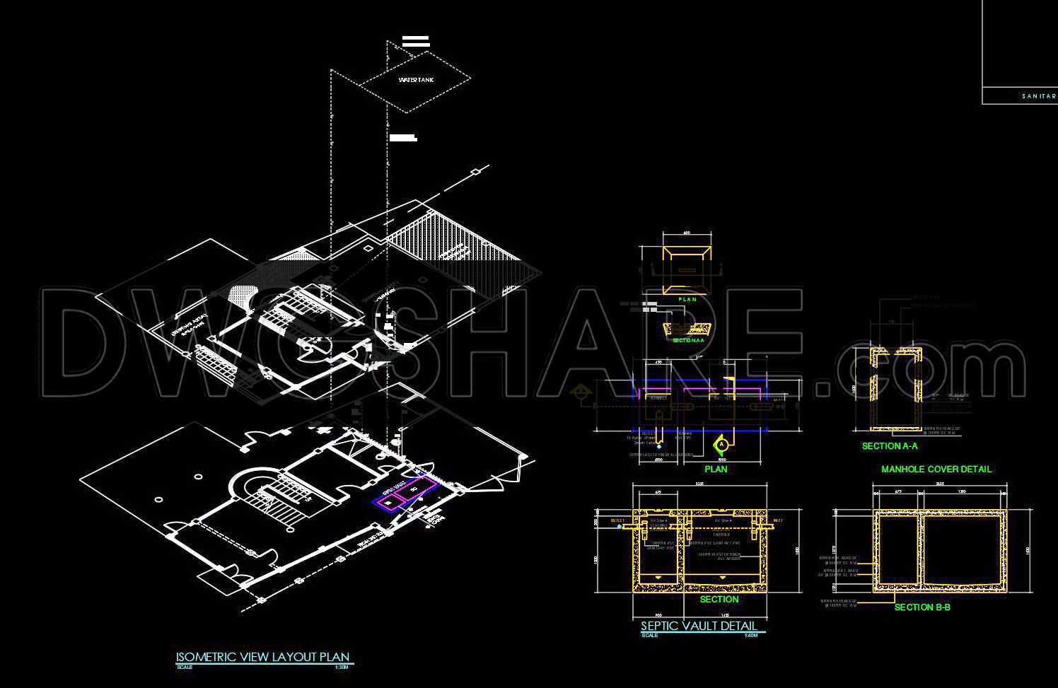 853. Download CAD Drawings for a Two-Storey Residential House Design (6)