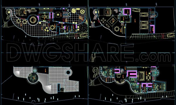 854.-free-download-cad-drawings-of-a-modern-villa-floor-plan-design