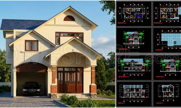 867.-2-story-4-bedroom-house-design-14m-x-8m-112-sqm-complete-cad-drawings-1