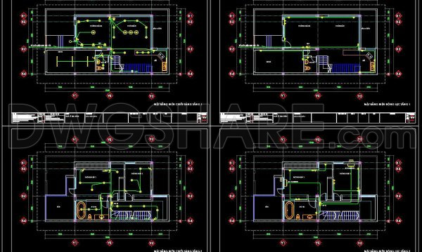 216.-download-complete-house-electrical-cad-drawings-lighting-power-plans-1