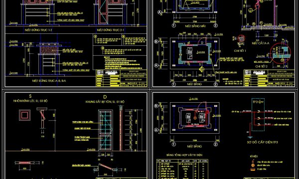 226.-pump-house-water-tower-complete-cad-drawings-1