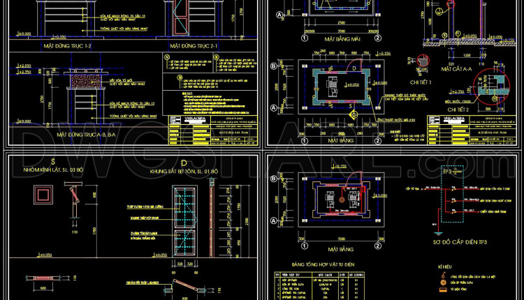 226.-pump-house-water-tower-complete-cad-drawings-1