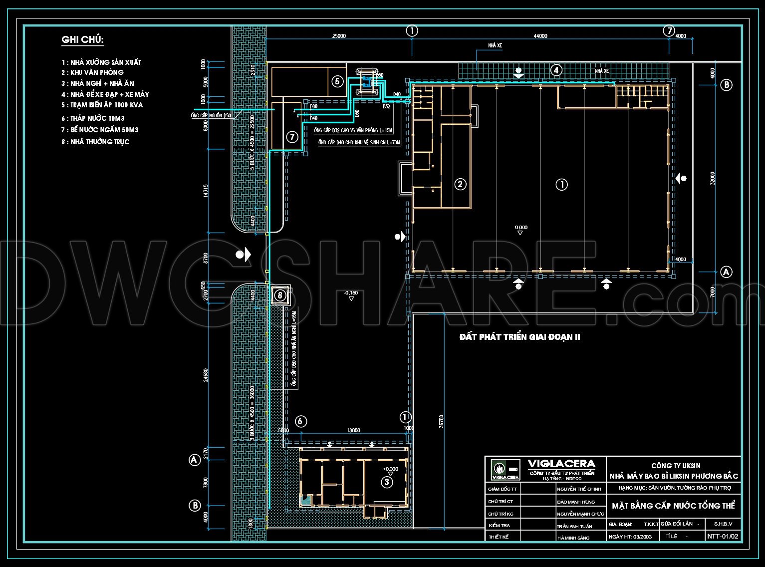 227. Factory Water Supply & Electrical System CAD Drawings (2)
