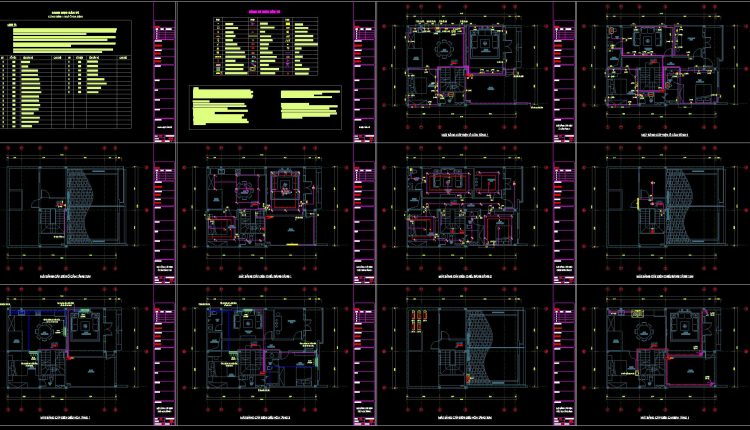 245.-3-story-modern-house-electrical-mep-cad-drawings-1