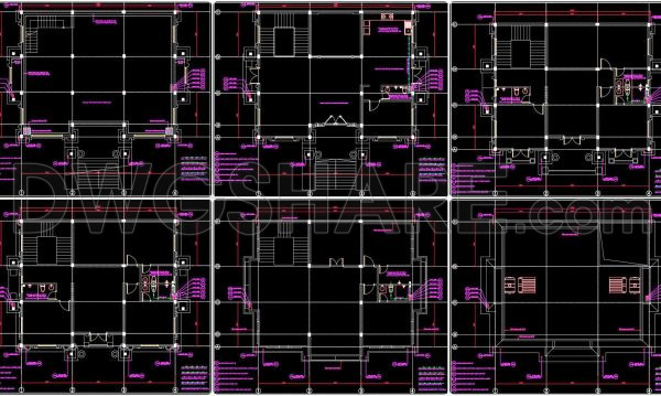 253.-2-story-house-electrical-plumbing-cad-drawings-1