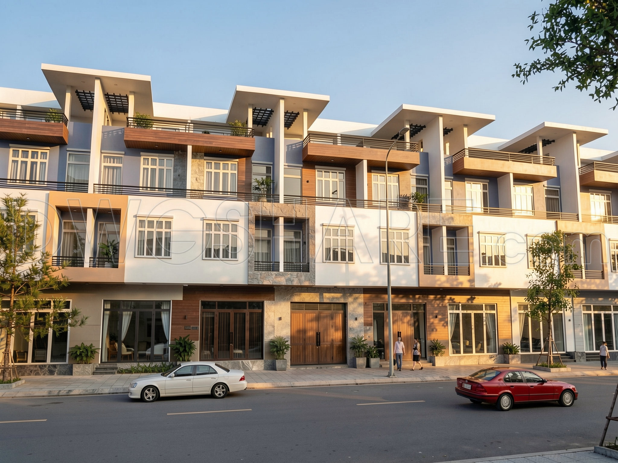 519. Modern Classic Row Houses 5 × 15 m – Architectural Plans DWG (4)