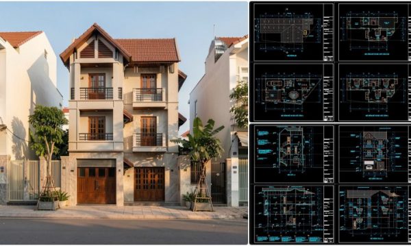 524.-3-story-house-concept-design-floor-plans-elevations-sections-roof-plan-cad-dwg-1