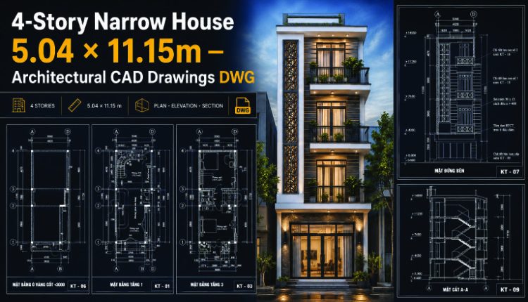 530.-4-story-narrow-house-5.04-_-11.15m-architectural-cad-drawings-dwg-1