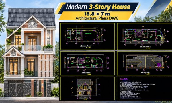 573.-modern-3-story-house-16.8-_-7-m-architectural-plans-dwg-1