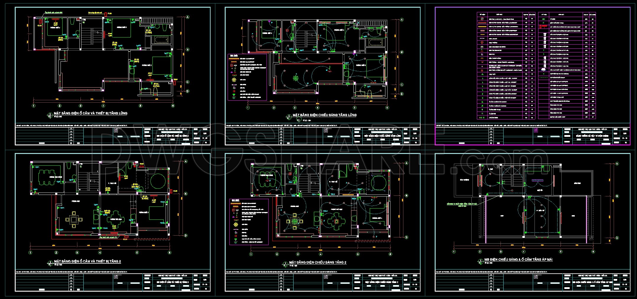275. Complete Residential Electrical Plans – Lighting, Power & Low-Voltage Systems DWG (1)
