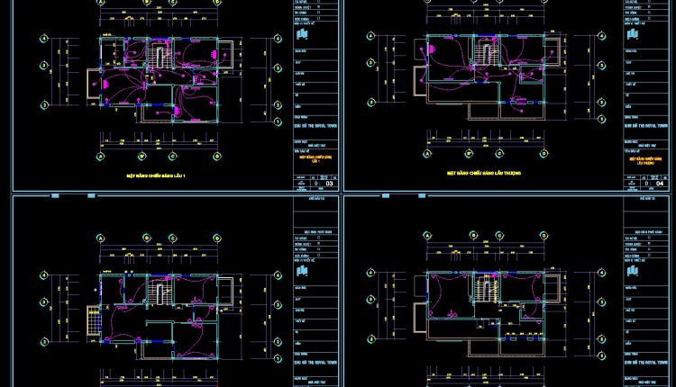 277.-residential-electrical-plans-lighting-power-outlets-lightning-protection-dwg-1