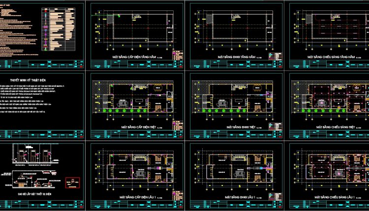 288.-3-story-house-mep-plans-electrical-lighting-water-supply-drainage-dwg-1