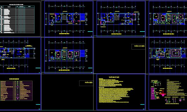289.-3-story-house-mep-plans-electrical-lighting-fire-protection-telecom-internet-dwg-1