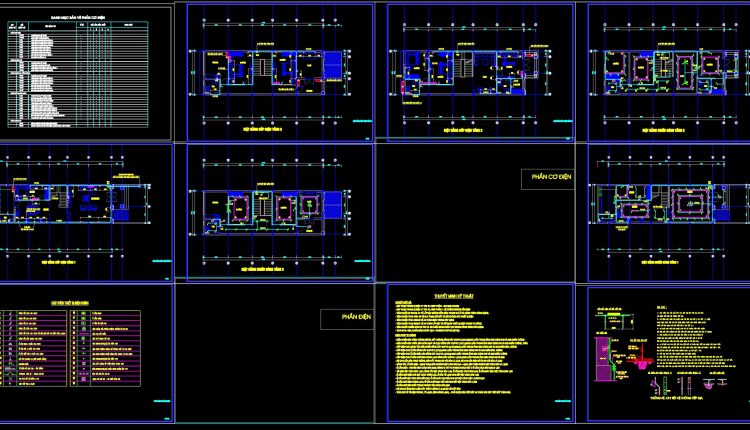 289.-3-story-house-mep-plans-electrical-lighting-fire-protection-telecom-internet-dwg-1