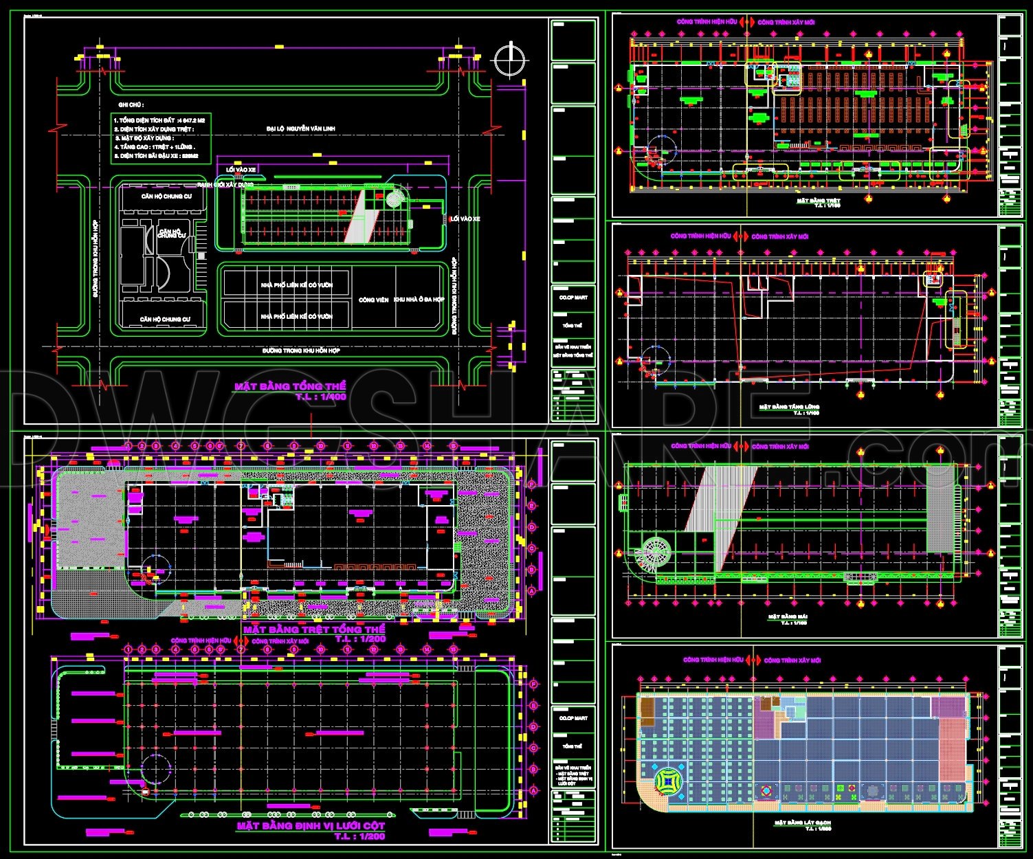 Building Rafter Drawings 40. Free Shopping Mall Floor Plan CAD Drawing DWG – Ground Floor ...