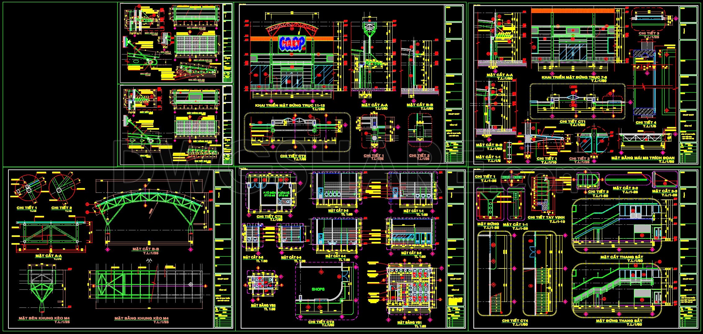 40. Free Shopping Mall Floor Plan CAD Drawing DWG – Ground Floor ...
