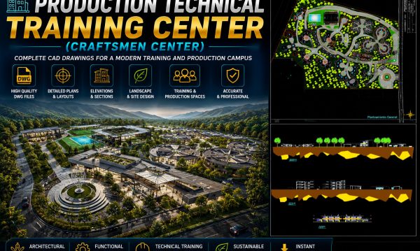 57.-production-technical-training-center-craftsmen-center-autocad-dwg-1